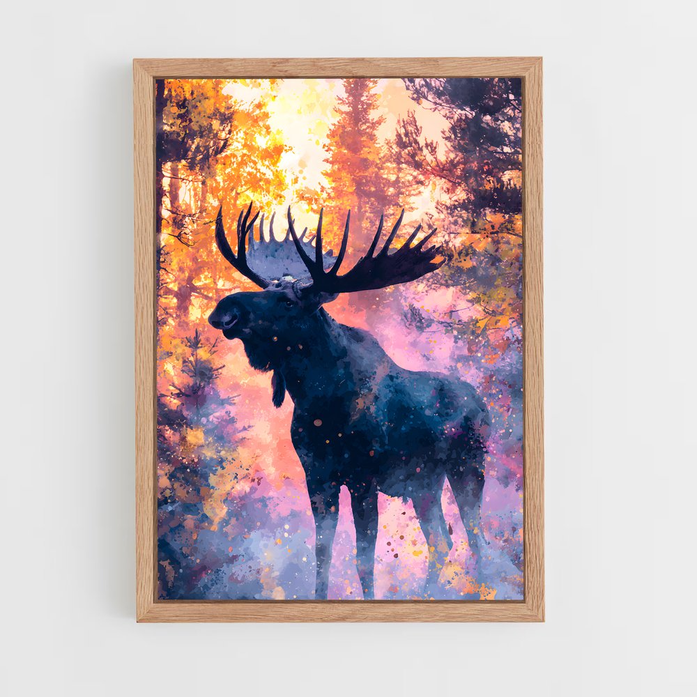 ap-moose-6 cadre Bois clair