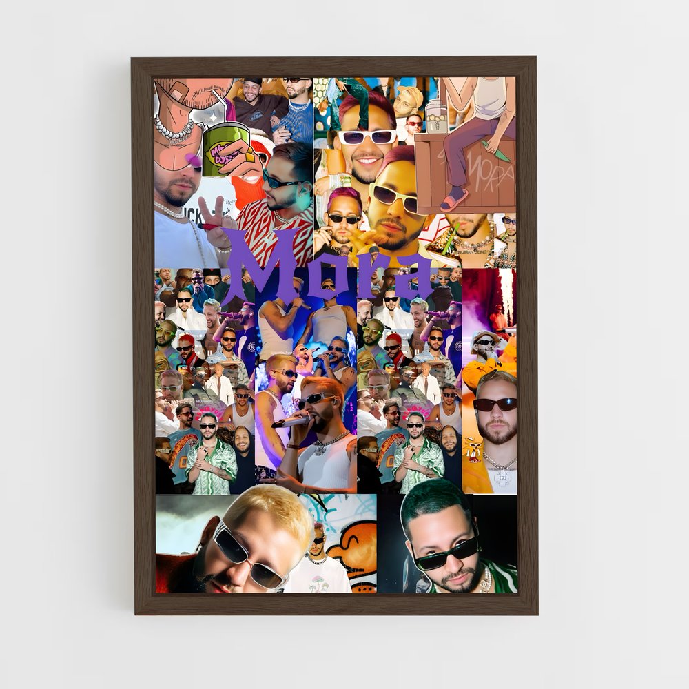 ap-mora-8 cadre Bois foncé