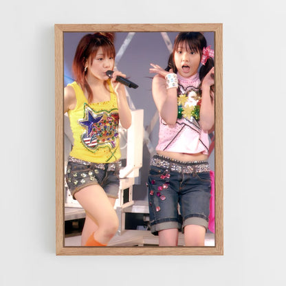 ap-morning musume-4 cadre Bois clair