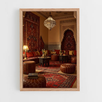 ap-moroccan-1 cadre Bois clair