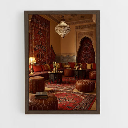 ap-moroccan-1 cadre Bois foncé
