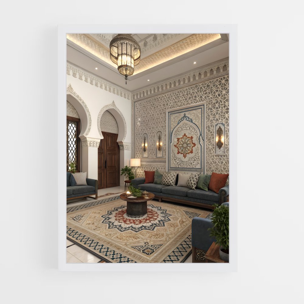 ap-moroccan-17 cadre Blanc