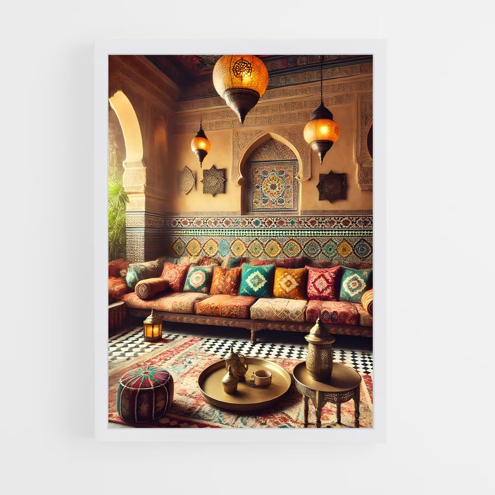 ap-moroccan-3 cadre Blanc