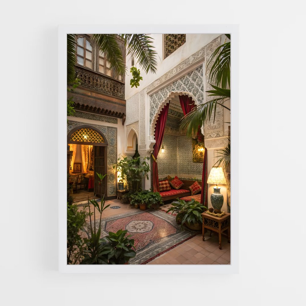 ap-moroccan-7 cadre Blanc