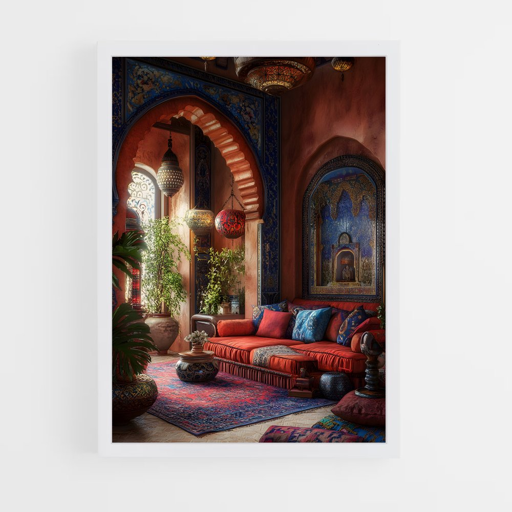 ap-moroccan-8 cadre Blanc