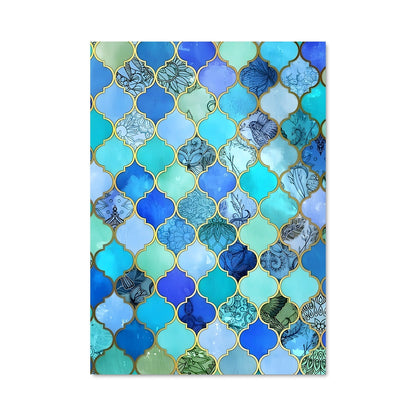 Poster Mosaic Émeraude