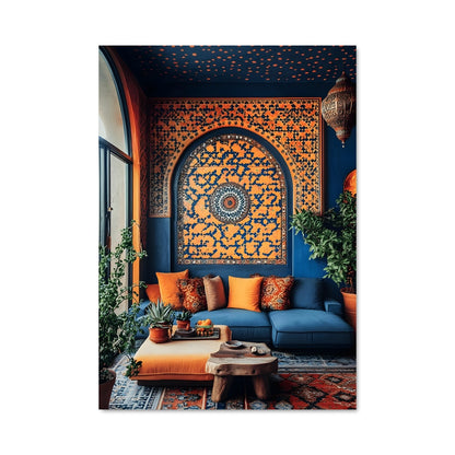 Poster Oasis Marocaine
