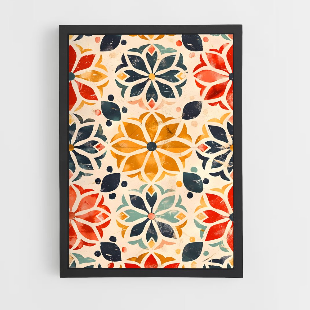 ap-moroccan patterns-1 cadre Noir