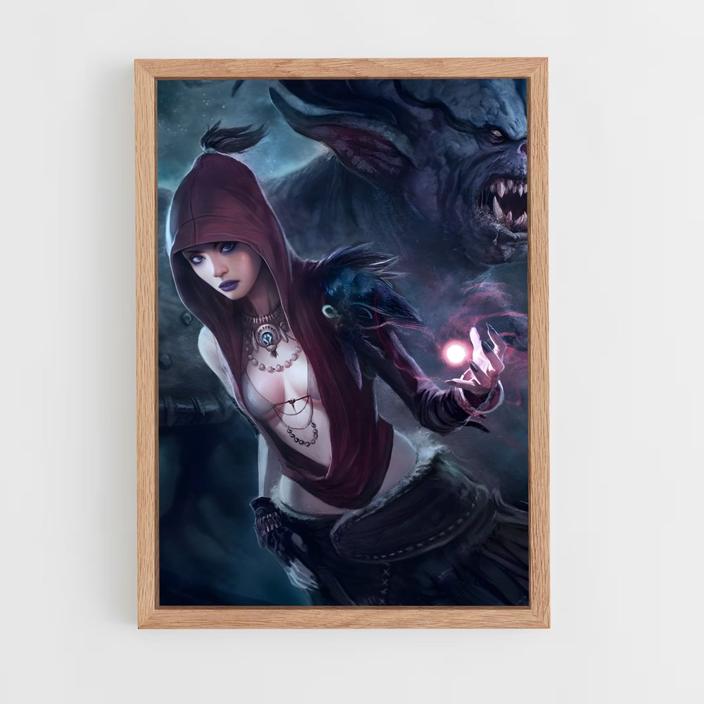 ap-morrigan dragon age-4 cadre Bois clair