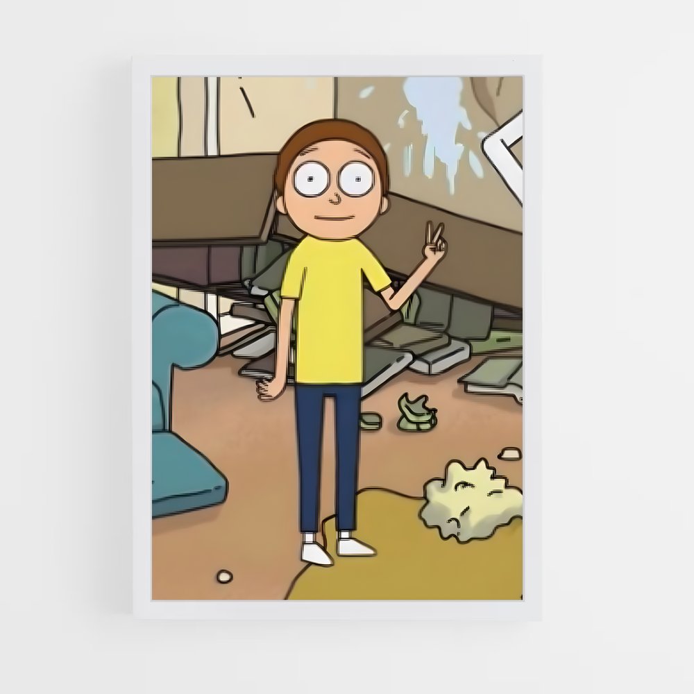 ap-morty smith-1 cadre Blanc