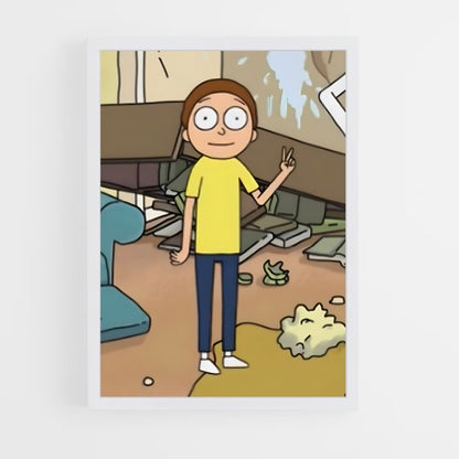 ap-morty smith-1 cadre Blanc