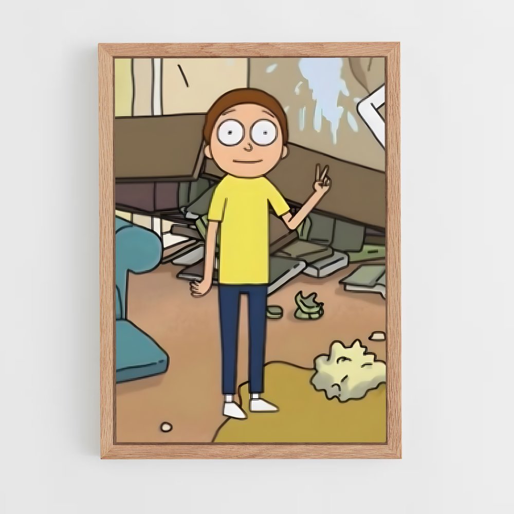 ap-morty smith-1 cadre Bois clair