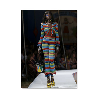 Poster Catwalk Coloré