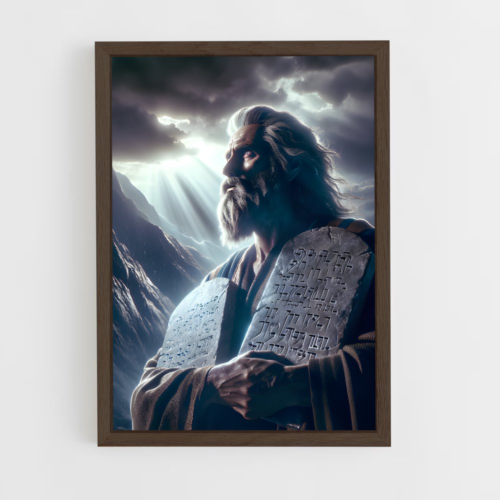 ap-moses-1 cadre Bois foncé