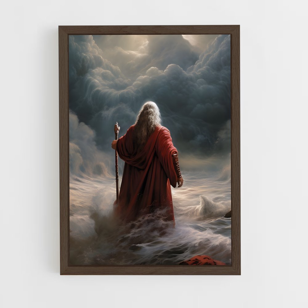 ap-moses-3 cadre Bois foncé