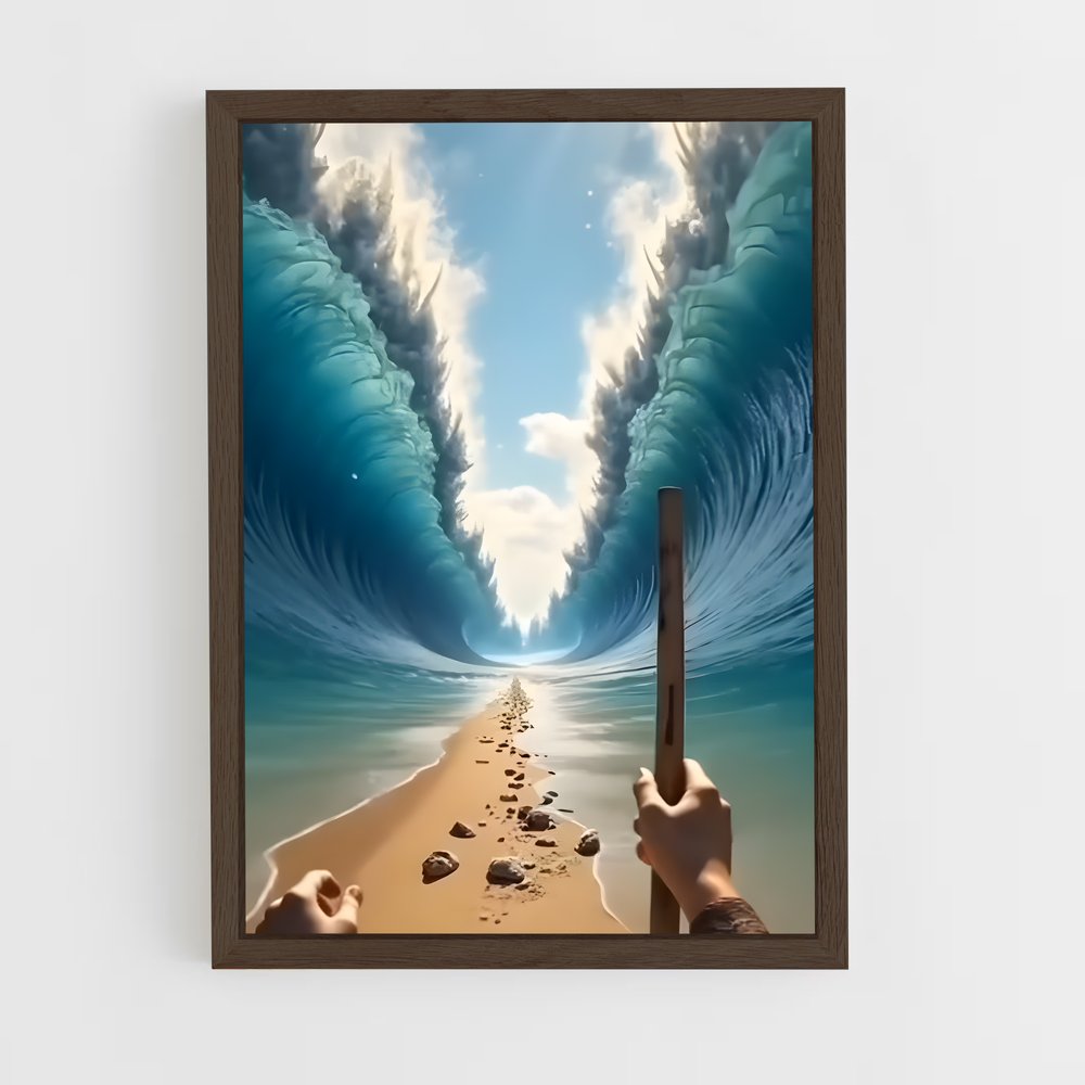 ap-moses-4 cadre Bois foncé
