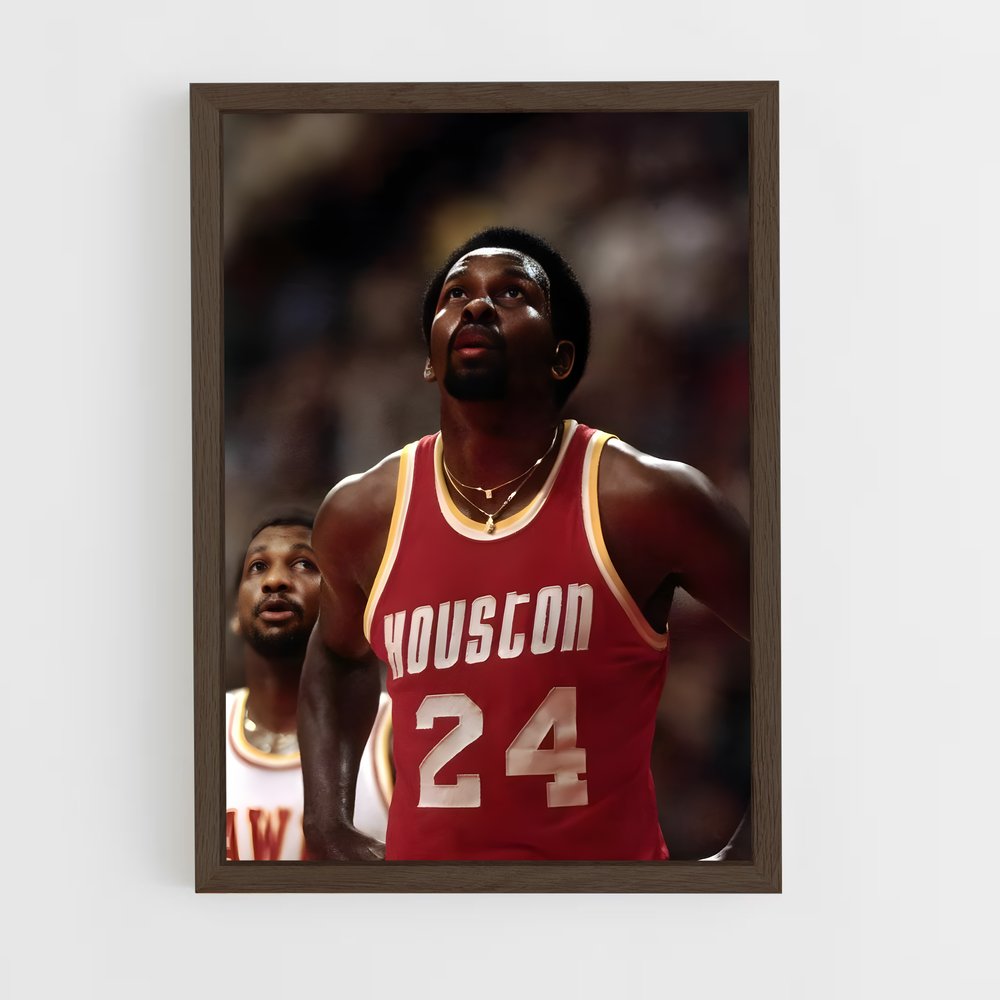 ap-moses malone-1 cadre Bois foncé