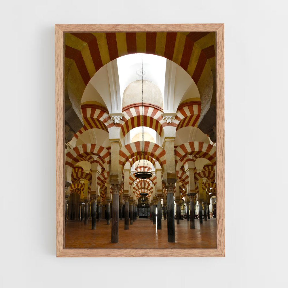 ap-mosque cordoba-4 cadre Bois clair