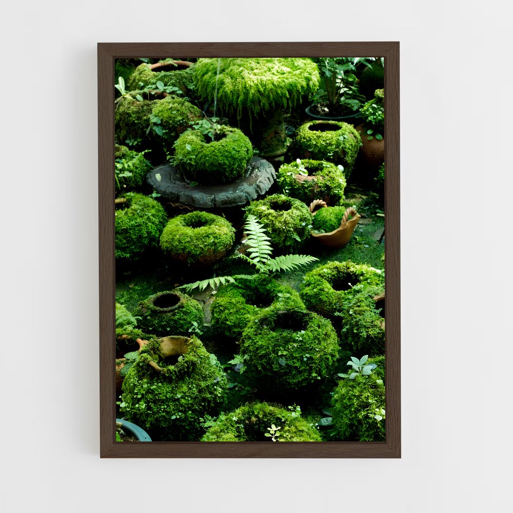 ap-moss-1 cadre Bois foncé