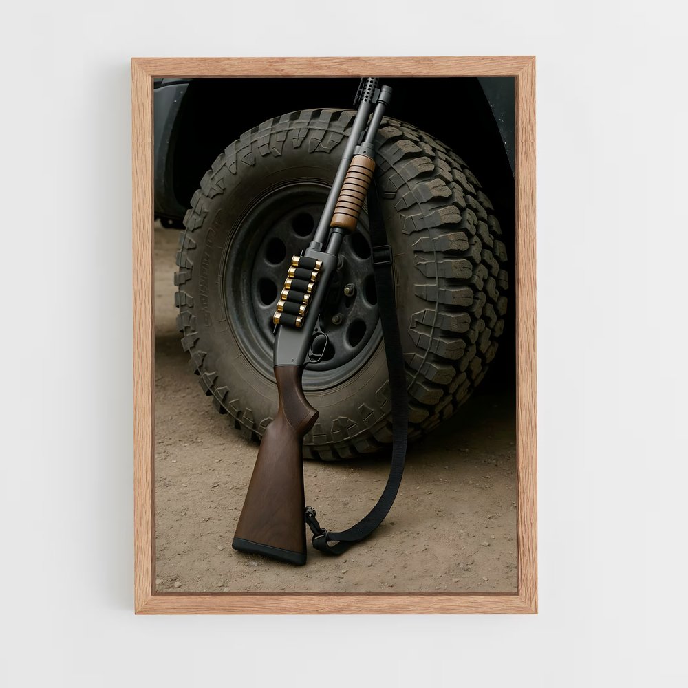 ap-mossberg 500-1 cadre Bois clair