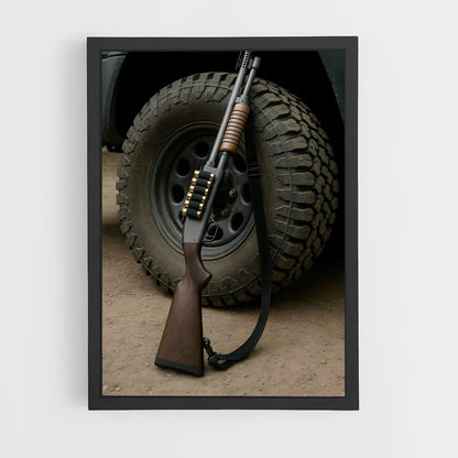 ap-mossberg 500-1 cadre Noir