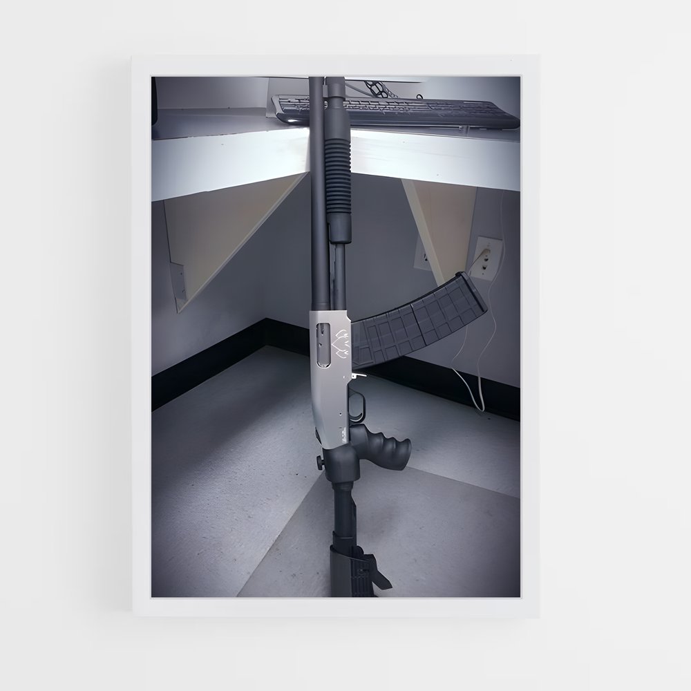 ap-mossberg 500-2 cadre Blanc