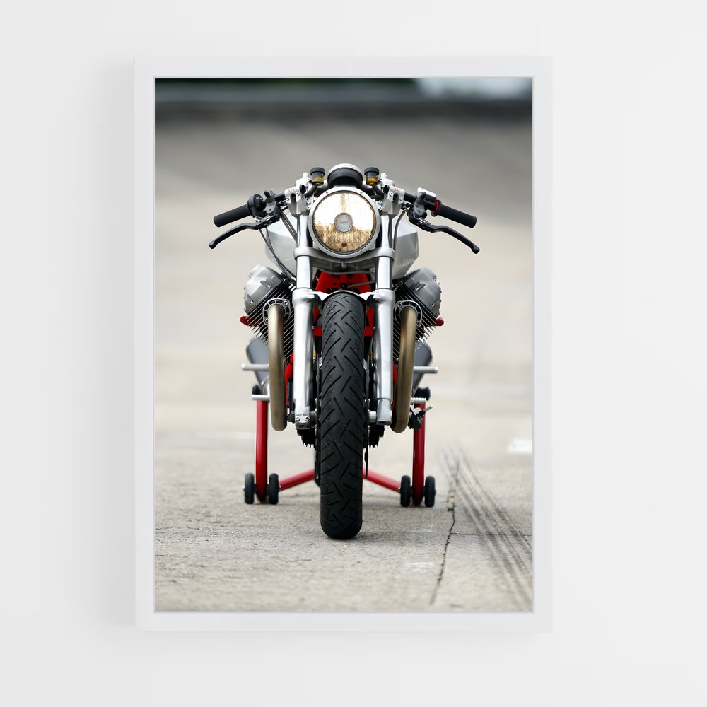 ap-moto guzzi-10 cadre Blanc