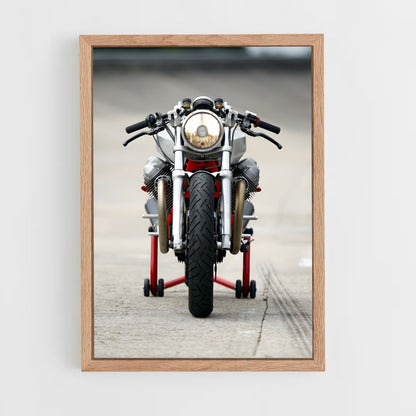 ap-moto guzzi-10 cadre Bois clair