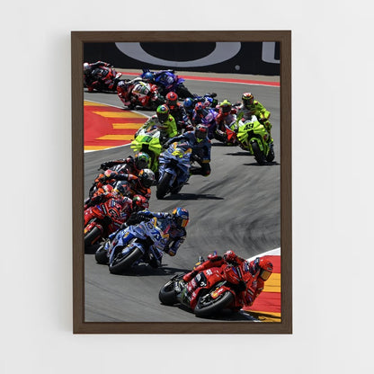 ap-motogp-1 cadre Bois foncé