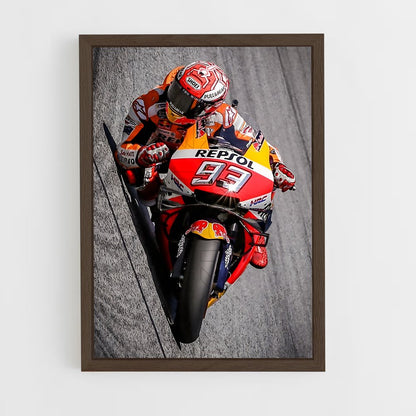 ap-motogp-11 cadre Bois foncé