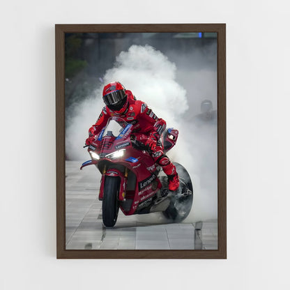 ap-motogp-8 cadre Bois foncé
