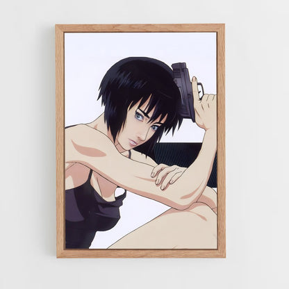 ap-motoko kusanagi-1 cadre Bois clair