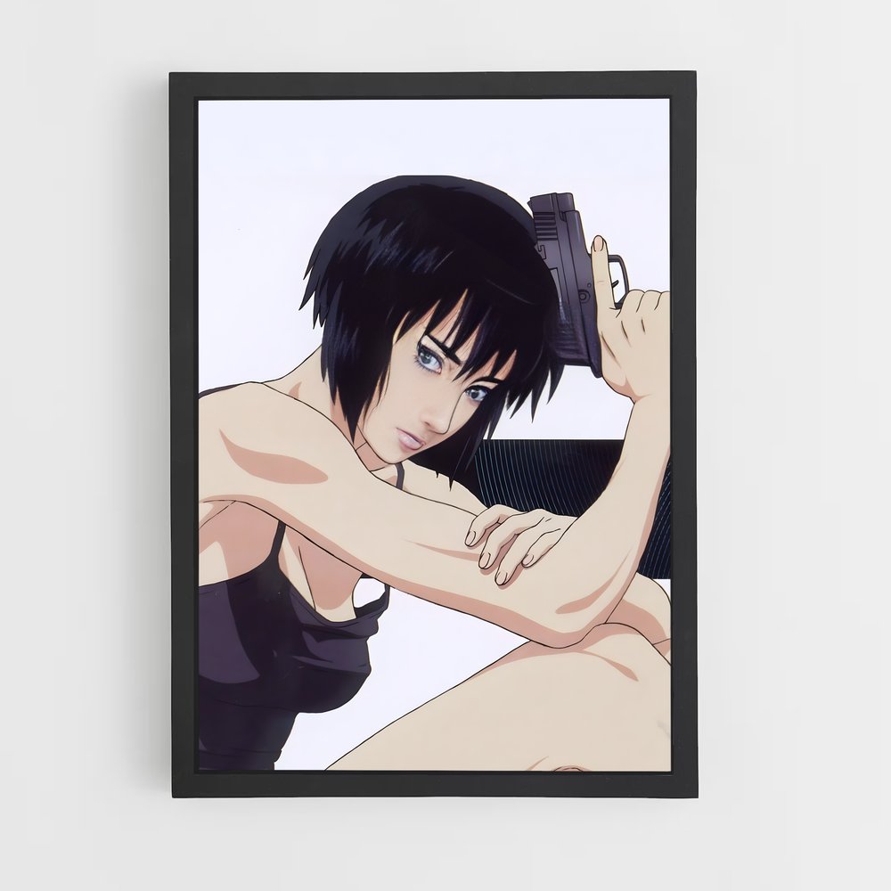 ap-motoko kusanagi-1 cadre Noir