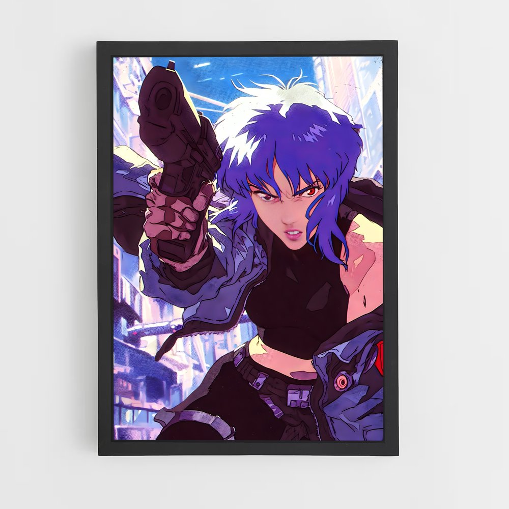 ap-motoko kusanagi-11 cadre Noir
