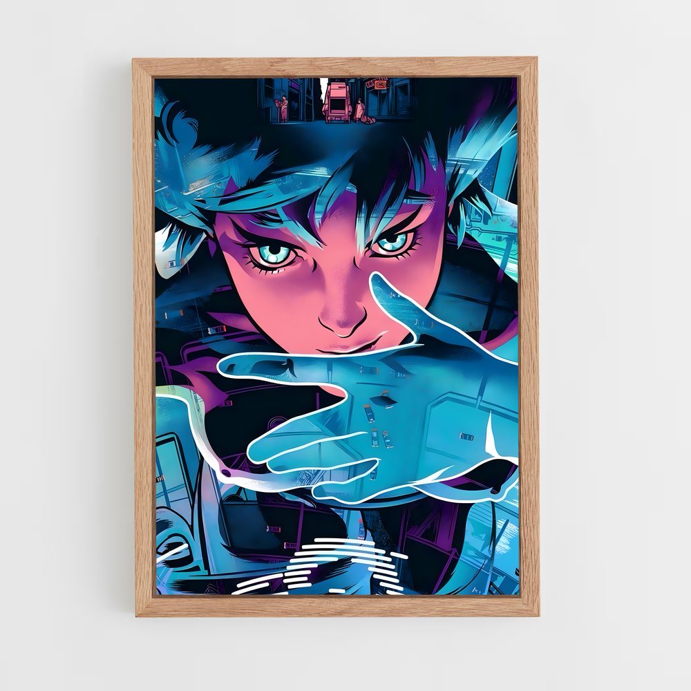 ap-motoko kusanagi-14 cadre Bois clair