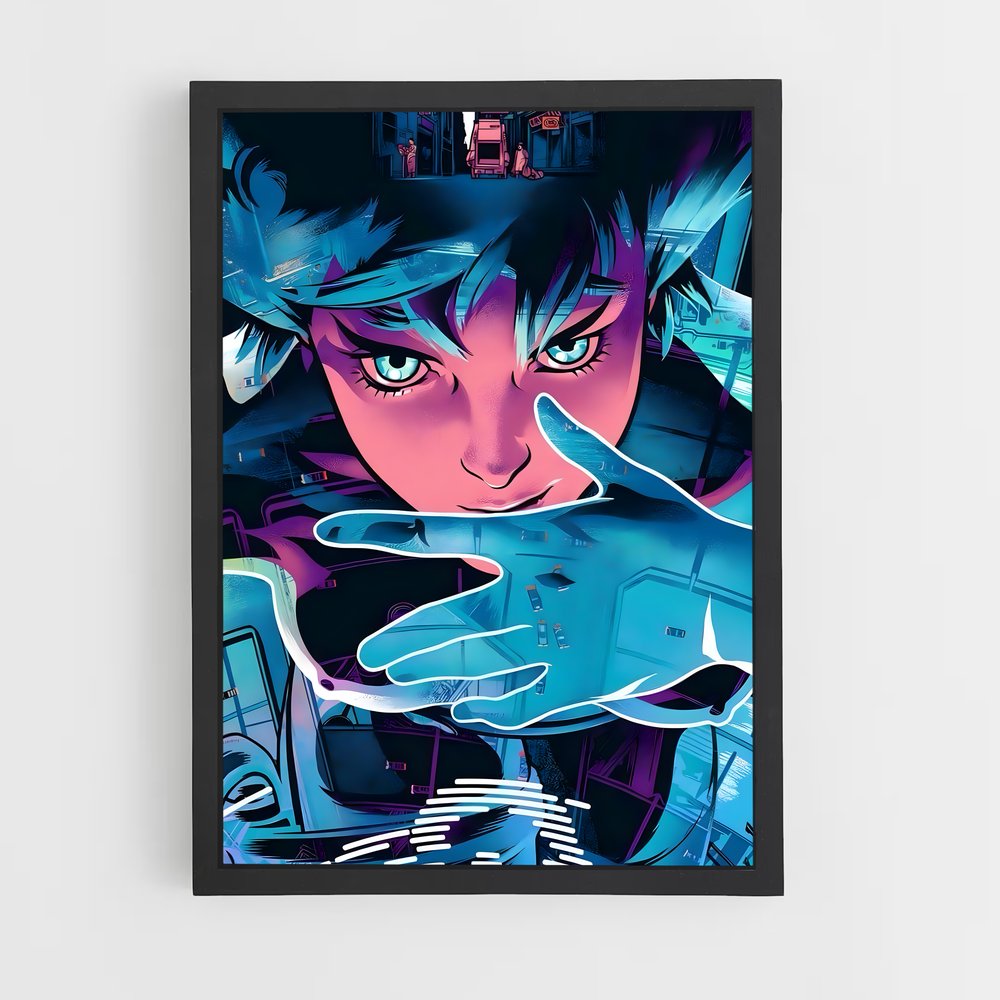 ap-motoko kusanagi-14 cadre Noir