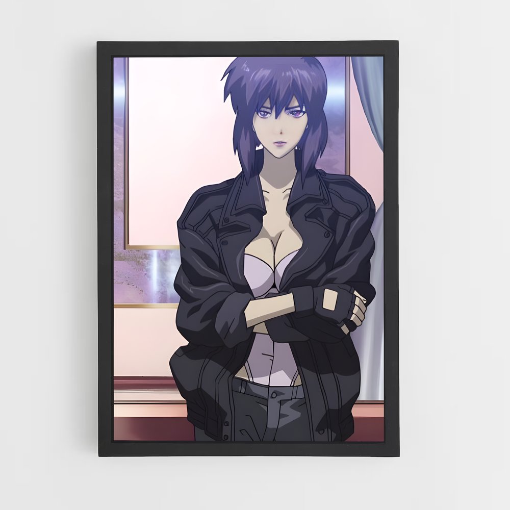 ap-motoko kusanagi-16 cadre Noir