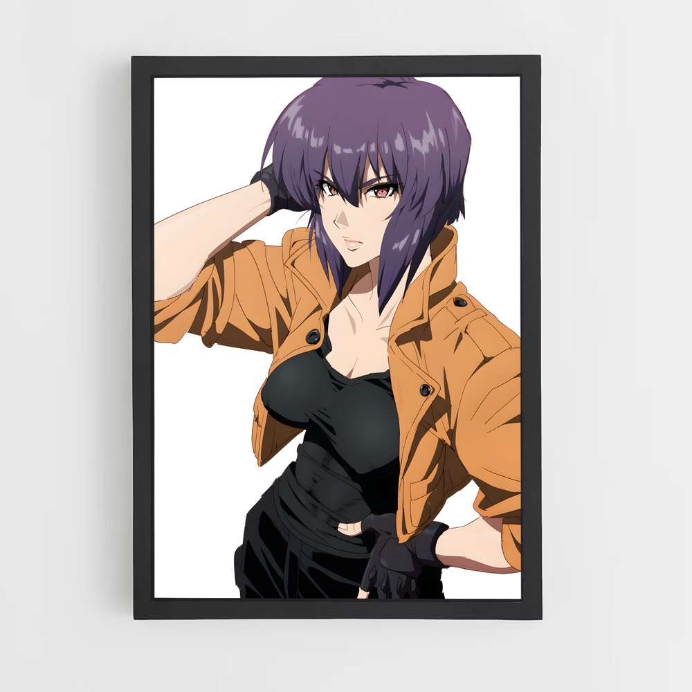 ap-motoko kusanagi-3 cadre Noir