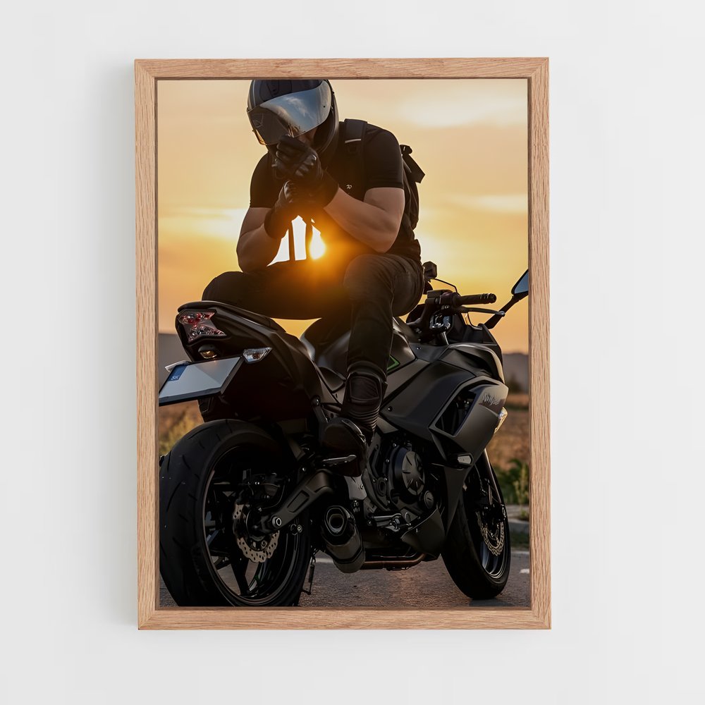 ap-motorcycle cop-5 cadre Bois clair