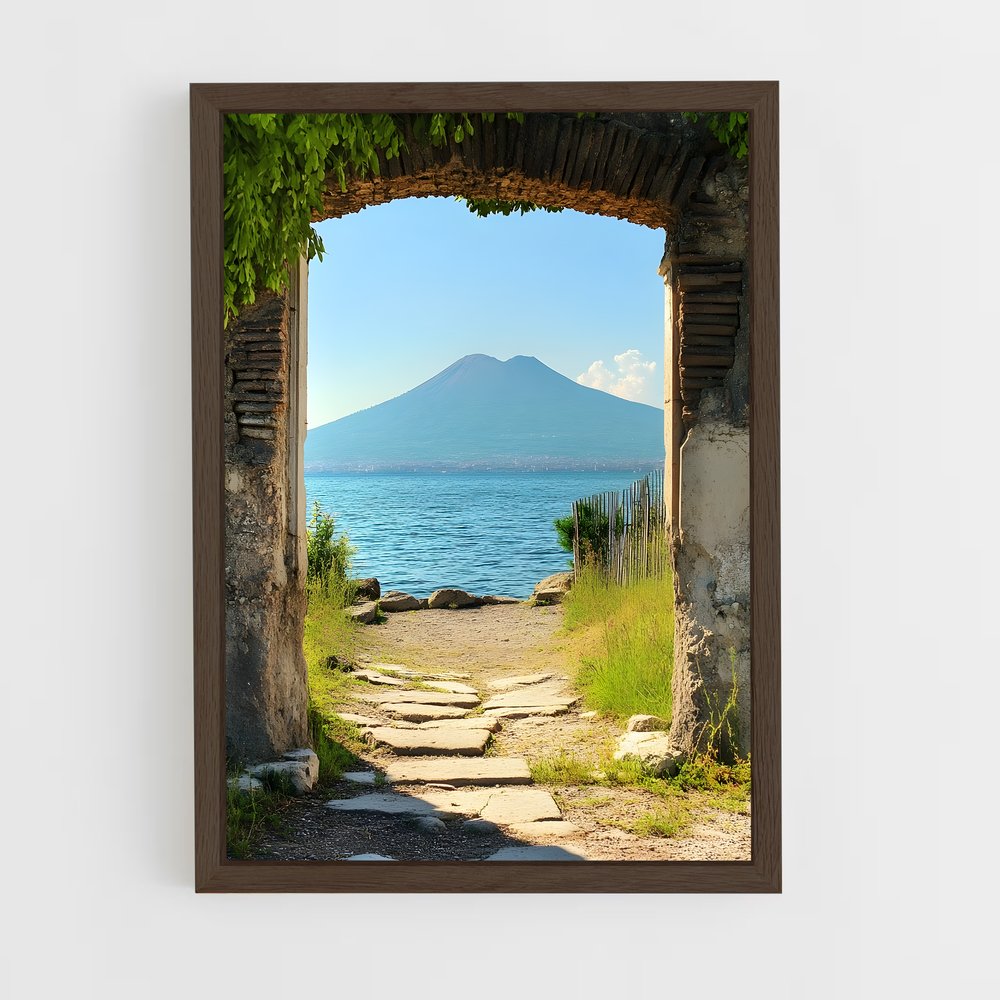 ap-mount vesuvius-1 cadre Bois foncé