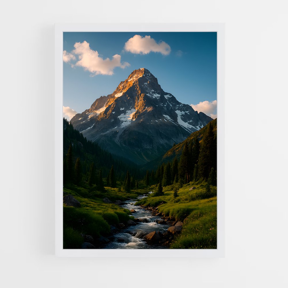 ap-mountain-8 cadre Blanc