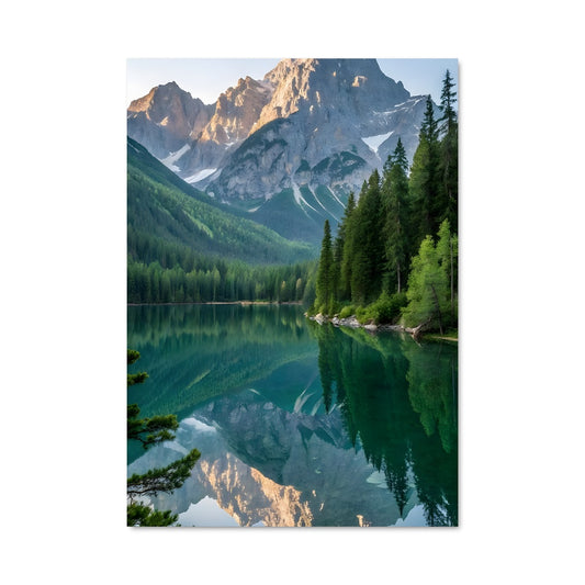 Poster Mountain lake 97064