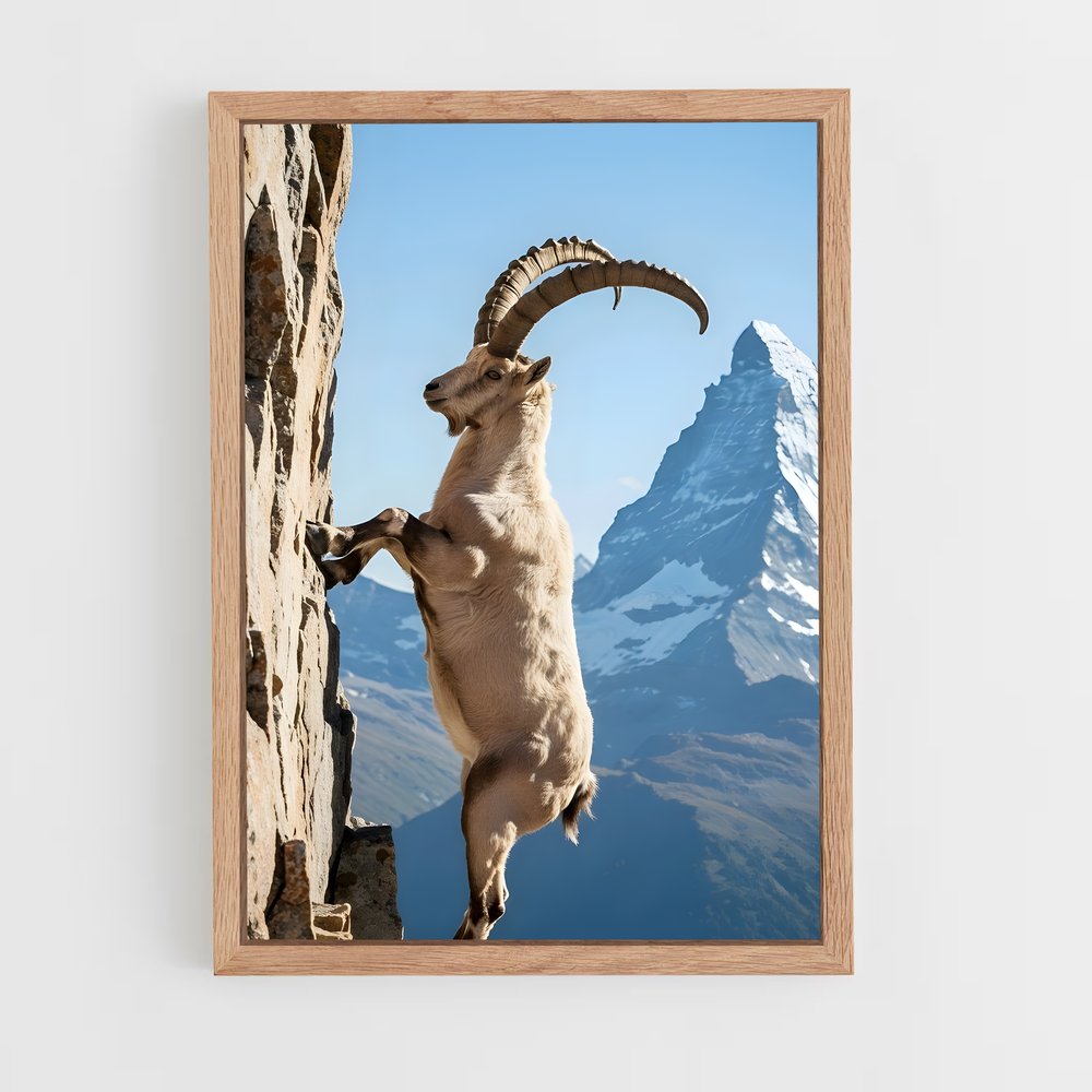 ap-mountain goat-6 cadre Bois clair