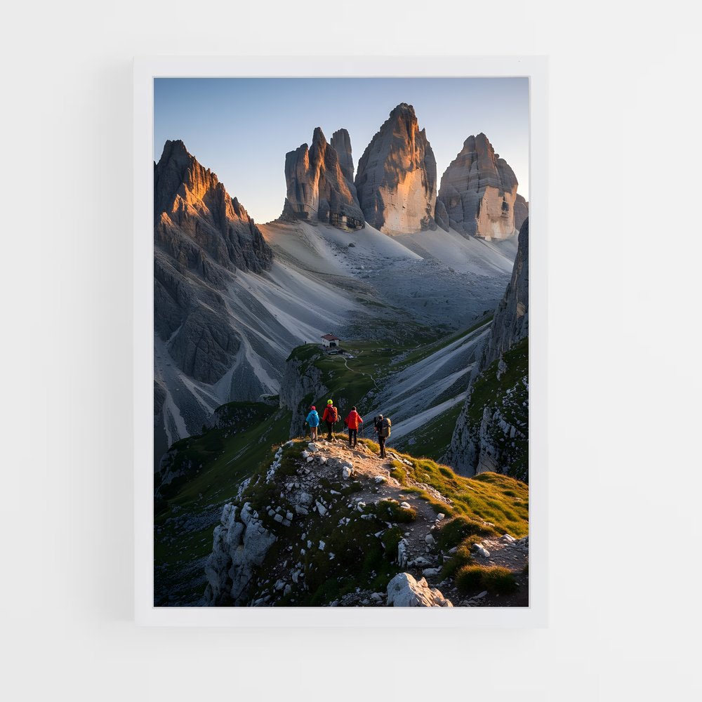 ap-mountain guide-3 cadre Blanc
