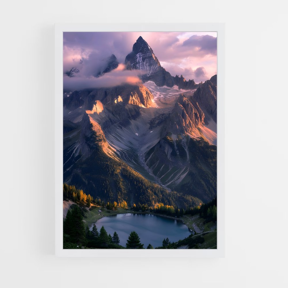 ap-mountain range-1 cadre Blanc