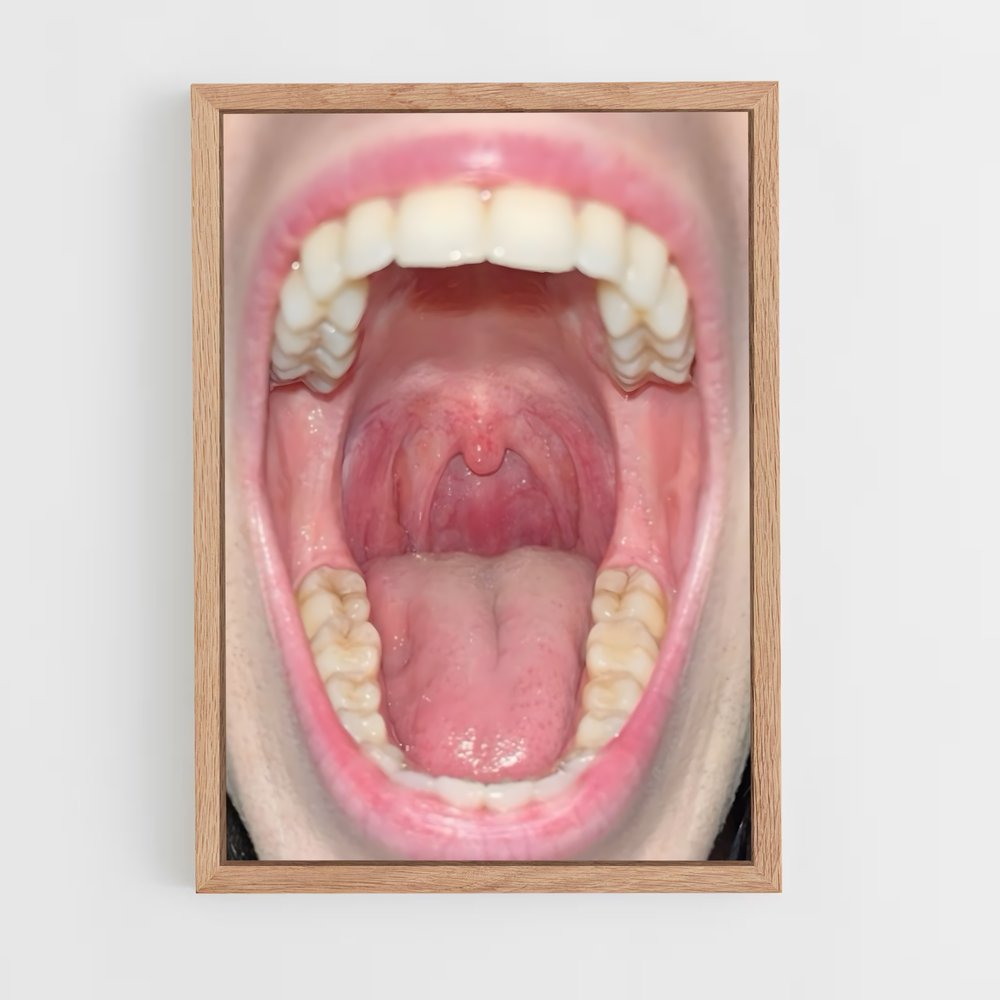 ap-mouth-1 cadre Bois clair