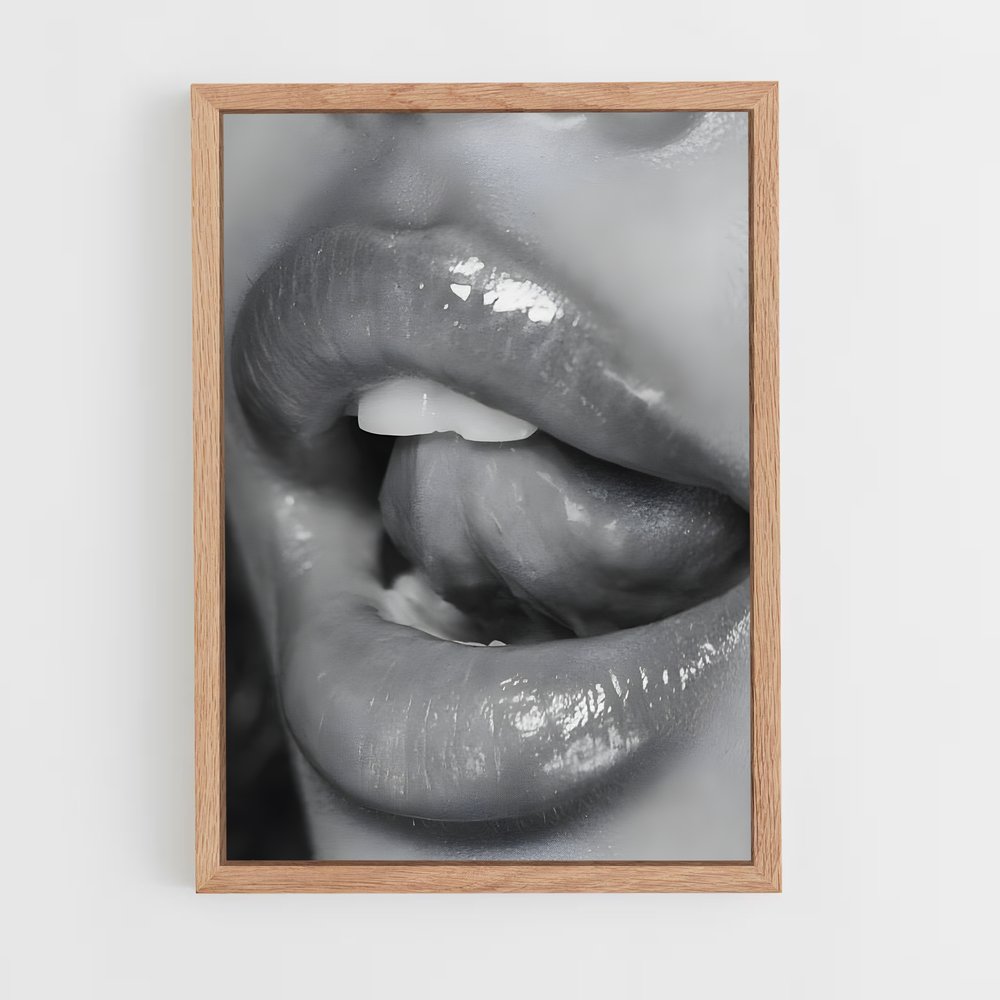 ap-mouth-2 cadre Bois clair