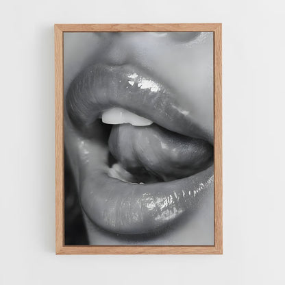 ap-mouth-2 cadre Bois clair