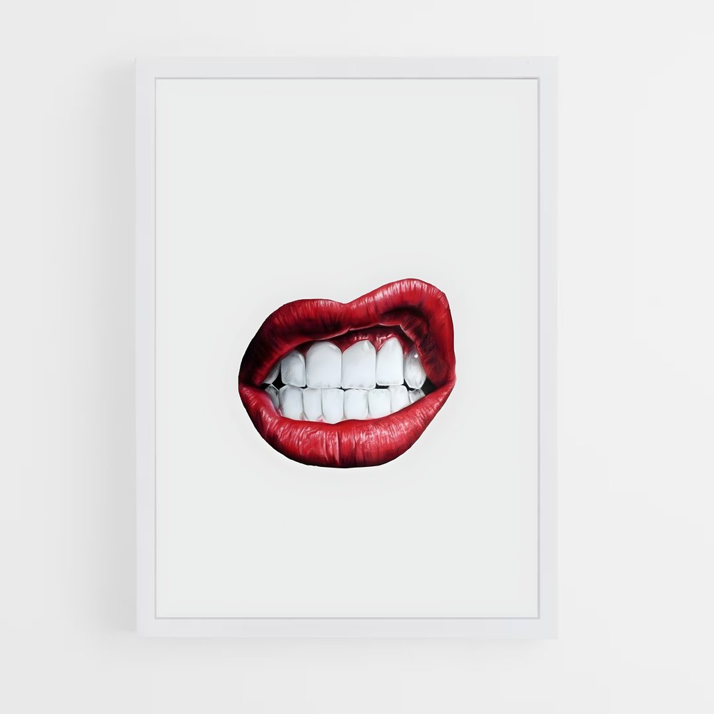 ap-mouth-5 cadre Blanc
