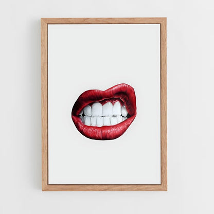 ap-mouth-5 cadre Bois clair